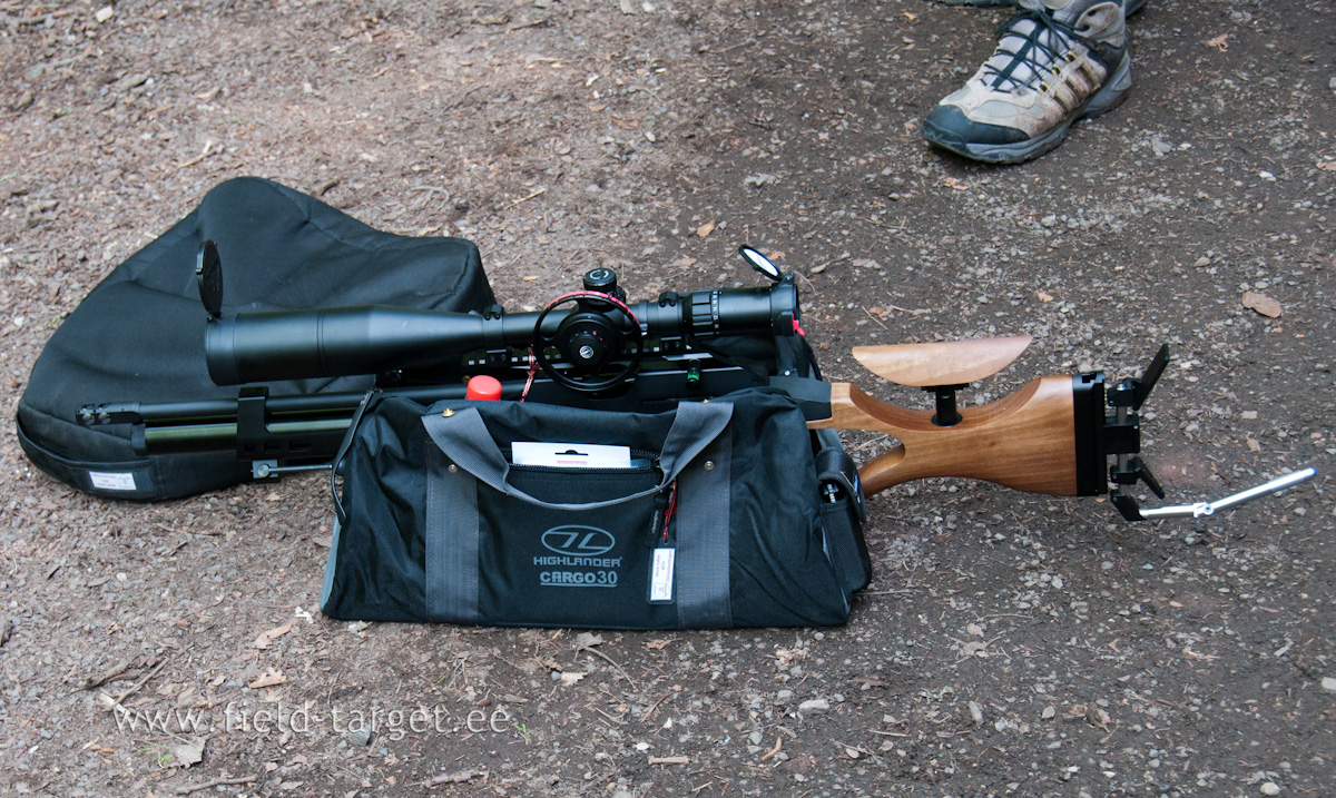 Steyr LG110 Hunter with Hawke SW 8-32x56